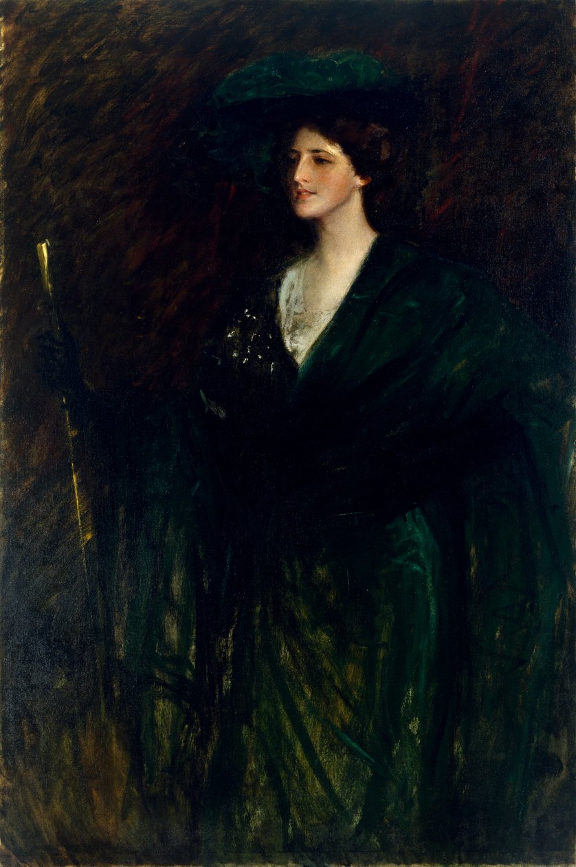 سيدة الزمرد ، 1896-1900 بواسطة وليام ميريت تشيس