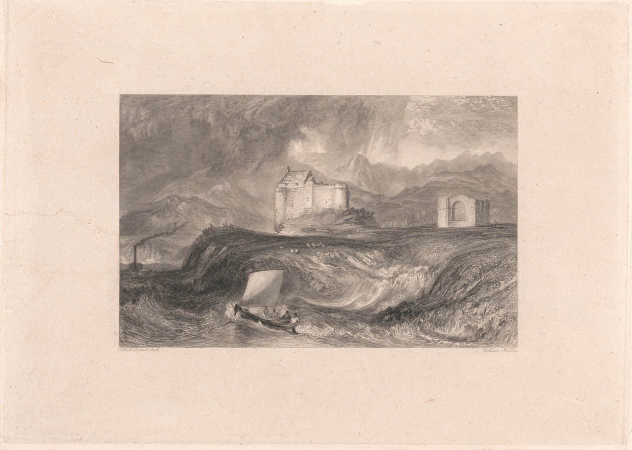 Dunstaffnage بواسطة وليام ميلر
