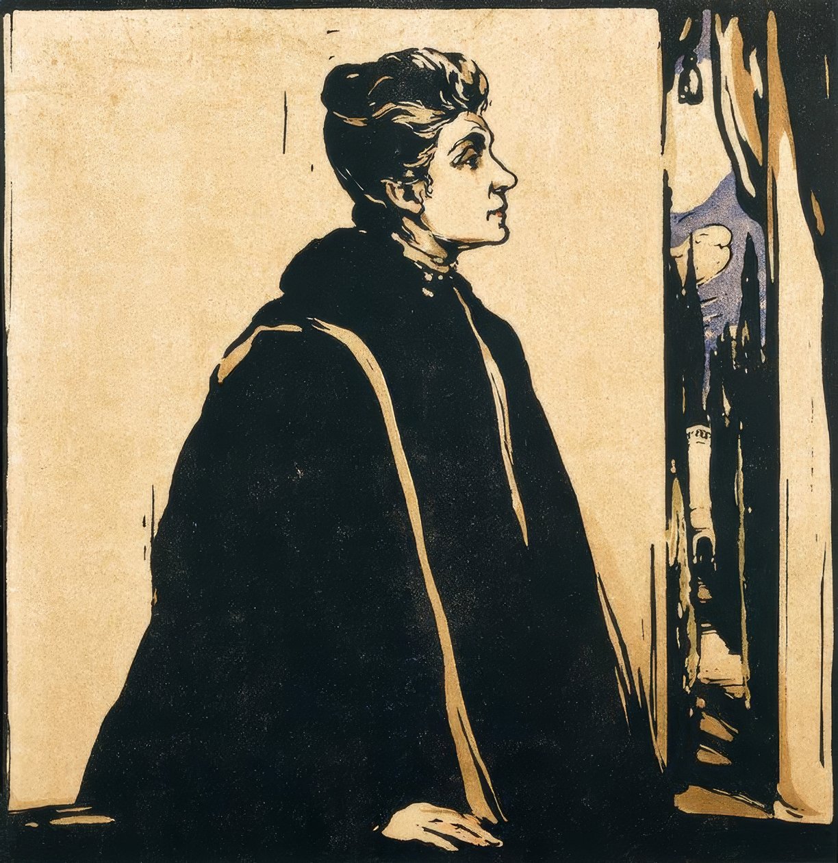 Porträt von Eleonora Duse بواسطة وليام نيكلسون