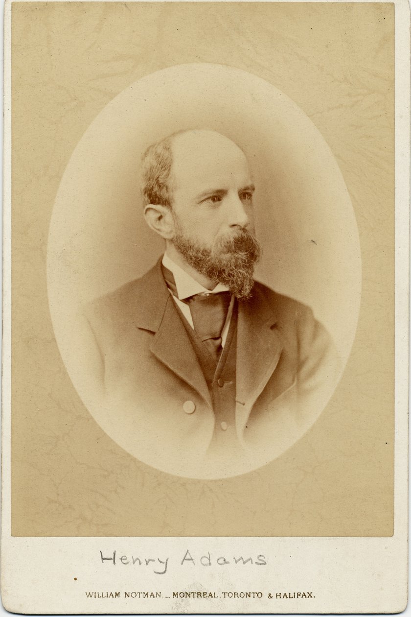 هنري آدامز (1838-1918) ، مؤرخ أمريكي (صورة زخرفية) بواسطة وليام نتمان