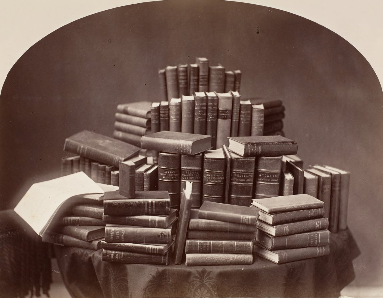 لا تزال الحياة مع الكتب ، 1870s-80s. بواسطة وليام نوتمان.