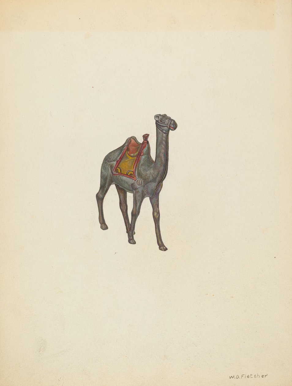 بنك الجمل ، ج. 1940. بواسطة وليام أو. فليتشر