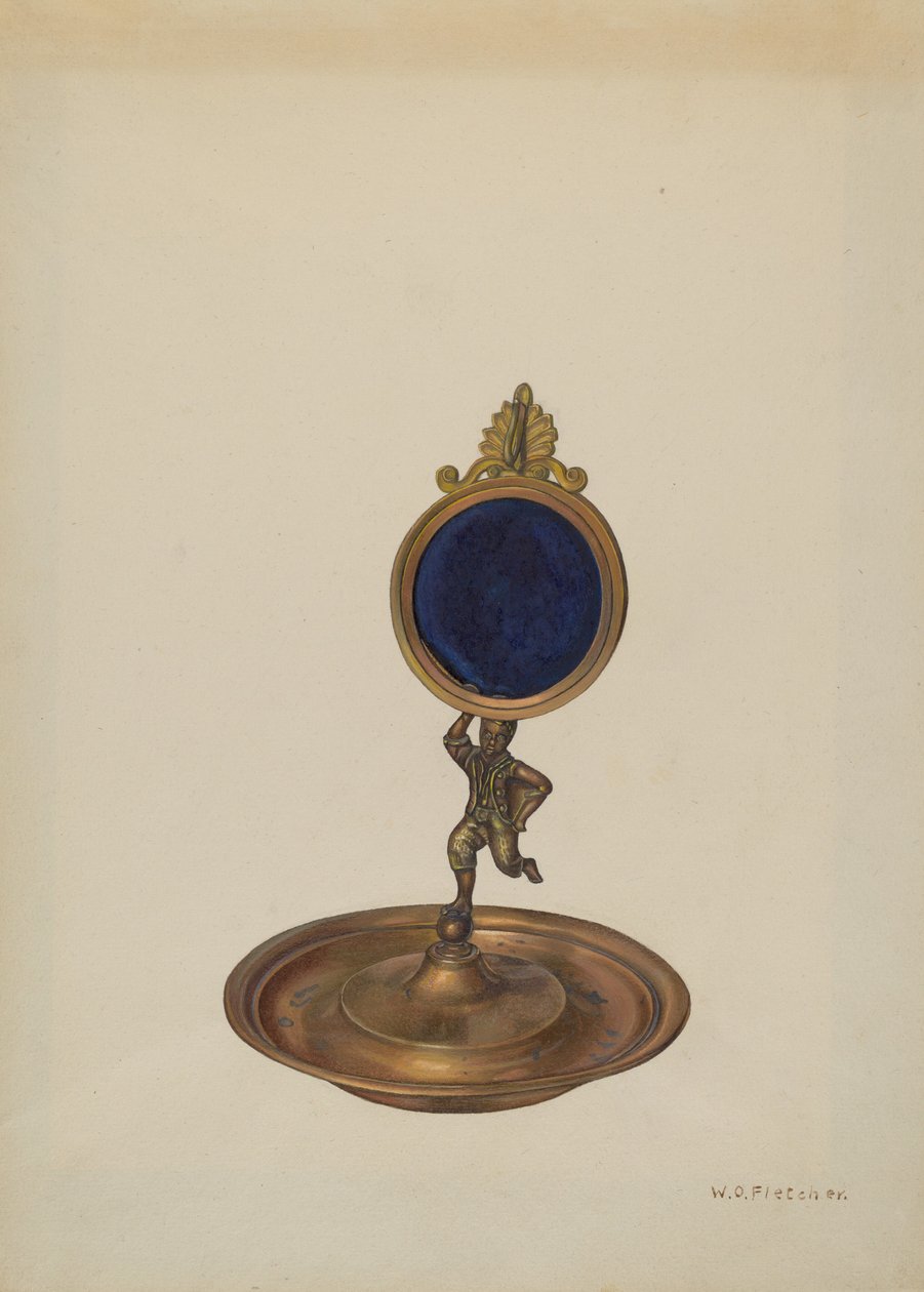 Pickaninny Watch Stand، c. 1940. بواسطة وليام أو. فليتشر