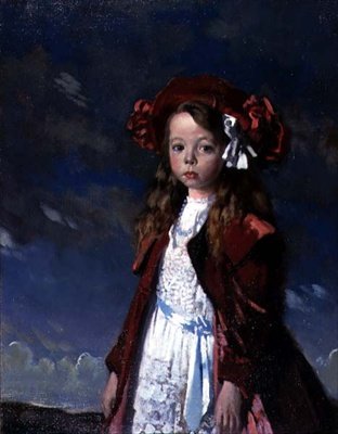 صورة الآنسة هارمسورث ، exh 1933 بواسطة وليام أوربن
