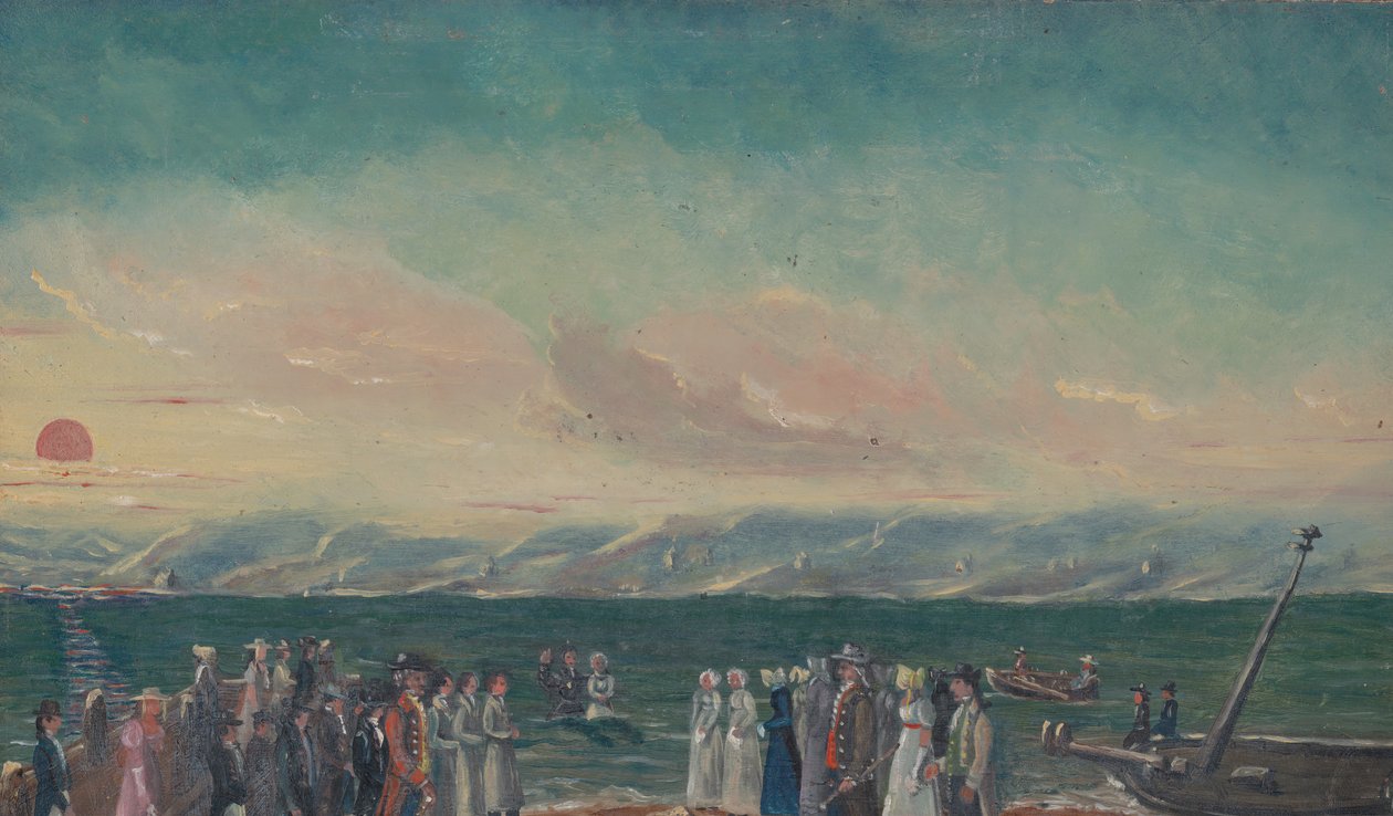 المعمودية ، 1870. بواسطة وليام ب. تشابل