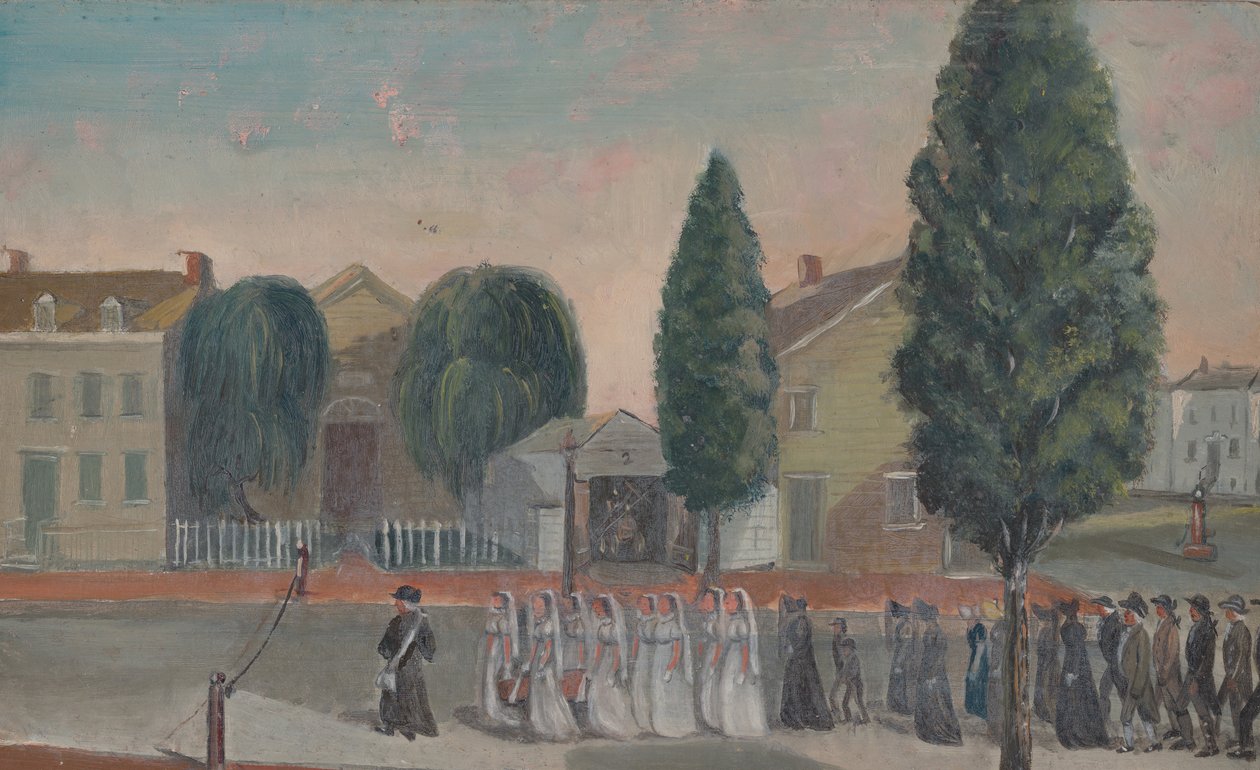 موكب جنازة الرضع ، 1870. بواسطة وليام ب. تشابل