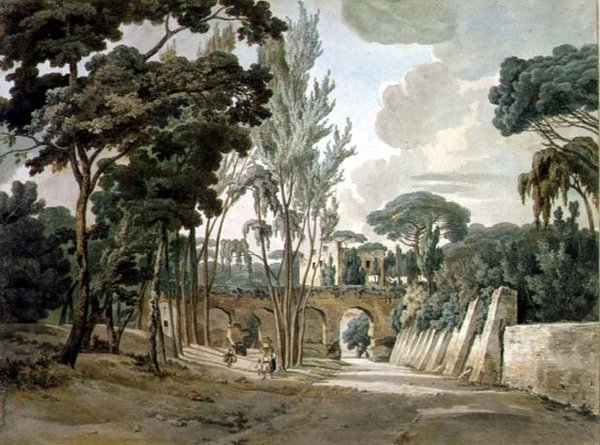 القنوات القديمة بالقرب من Capodichino ، نابولي ، 1780-1782 بواسطة وليام بارس