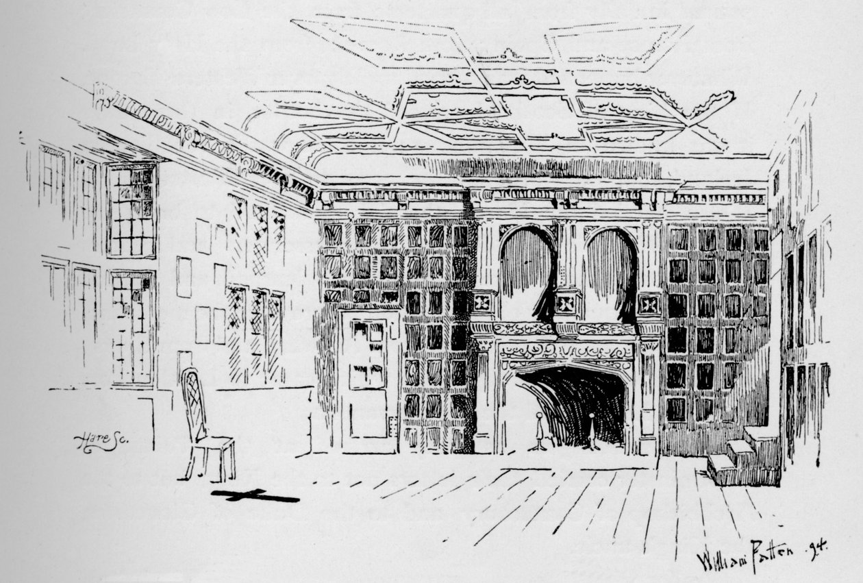 غرفة النجوم. هُدمت في عام 1834 ، c1897 بواسطة وليام باتن