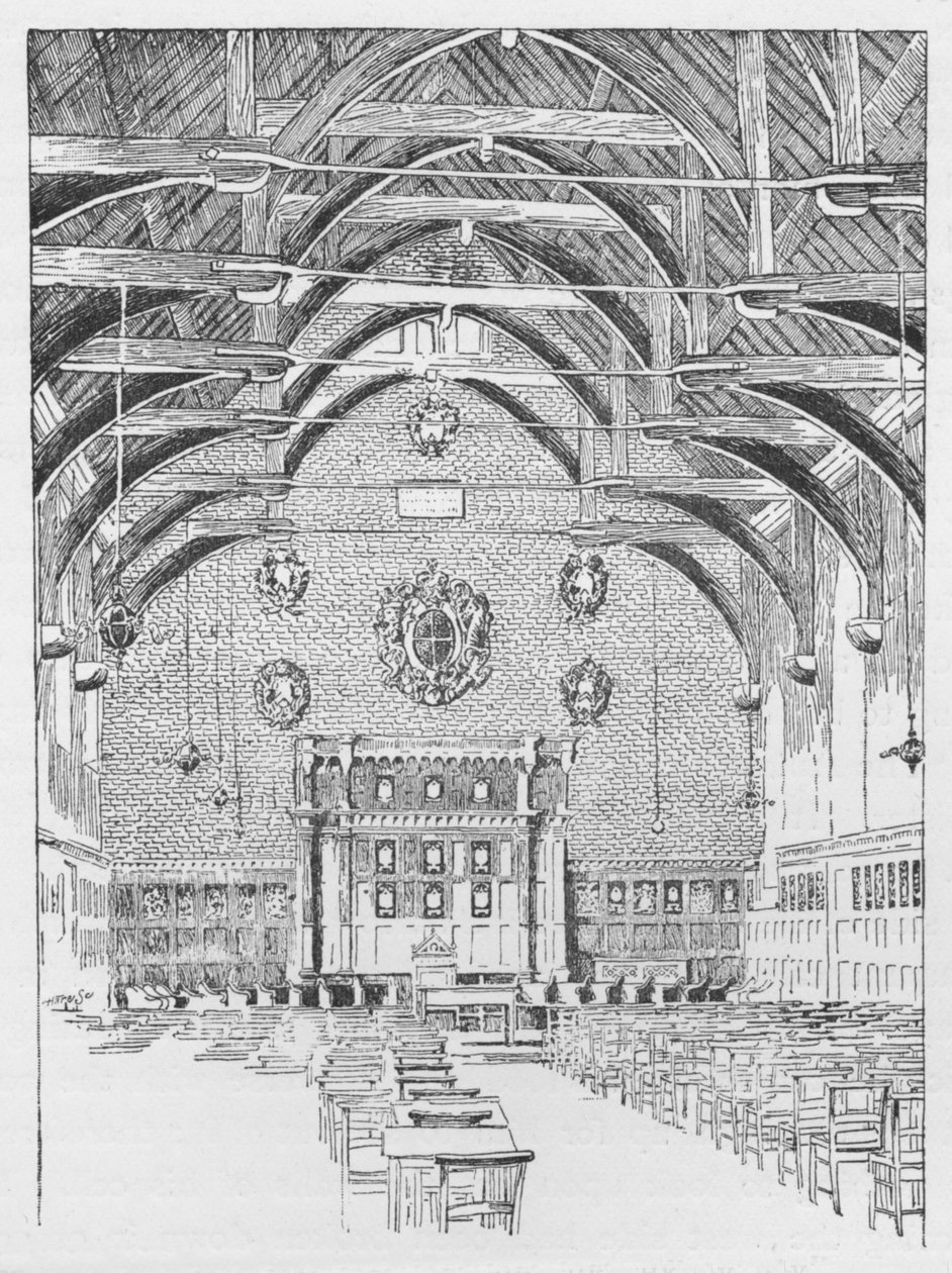 The Westminster Schoolroom ، The Abbots Dormitory ، c1897 بواسطة وليام باتن
