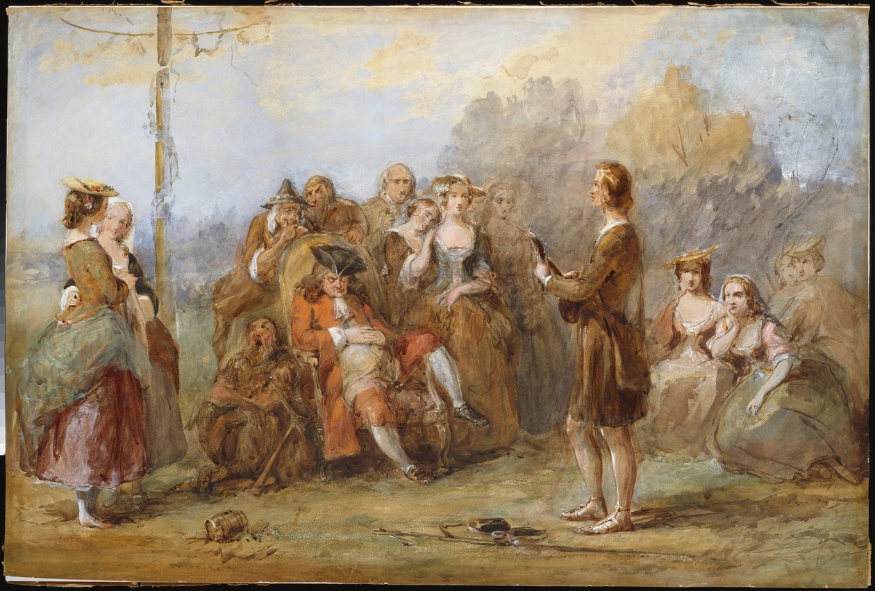 المنشد ، 1840s بواسطة وليام باول فريث