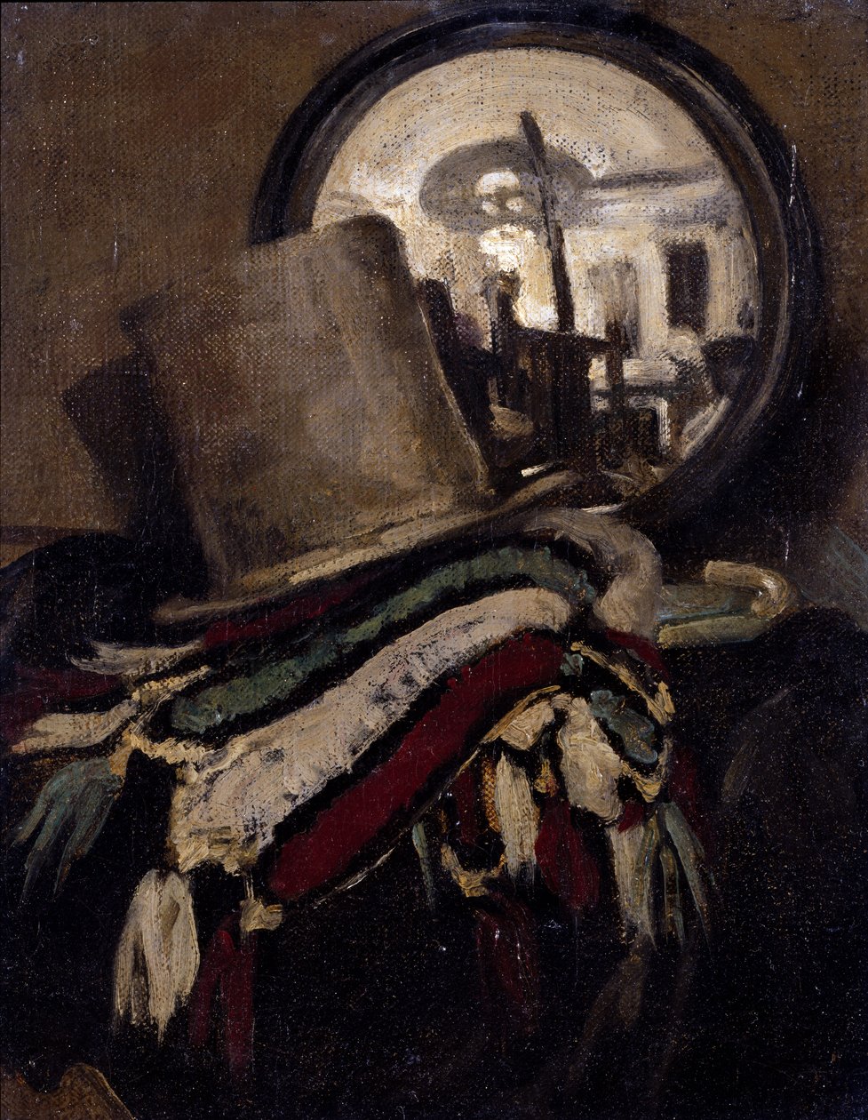 قبعة جيمس برايد ، حوالي 1893-98 (زيت على ظهر السفينة) بواسطة وليام وبريد جيمس نيكلسون