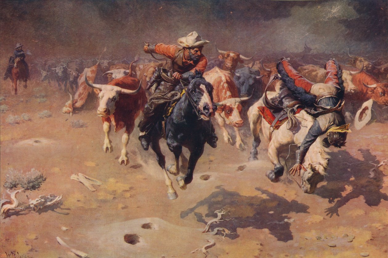 التدافع ، c1912 ، c1915 بواسطة وليام روبنسون لي
