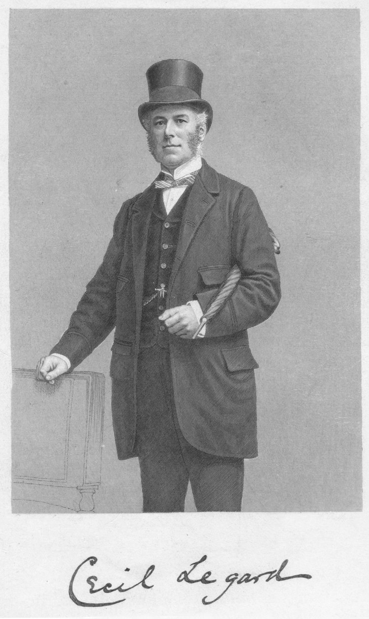 سيسيل ليجارد ، 1893. بواسطة وليام روف