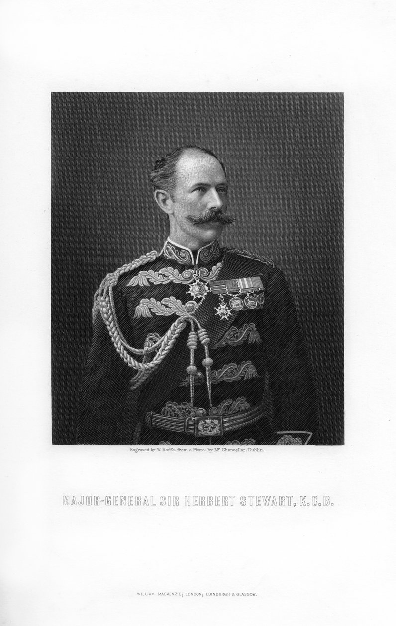 السير هربرت ستيوارت ، جندي بريطاني ، 1893. بواسطة وليام روف