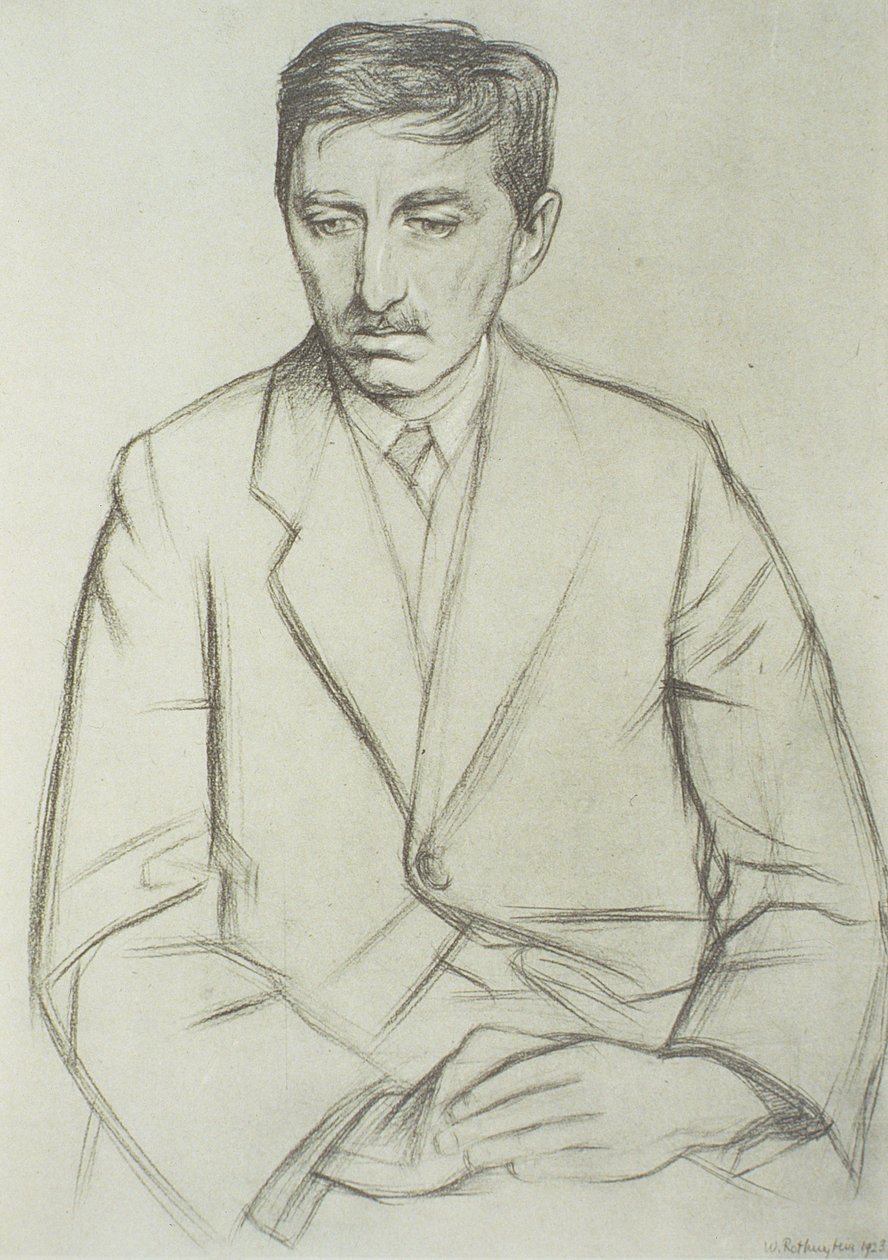 صورة إي إم فورستر (1879-1970) بواسطة وليام روثنشتاين
