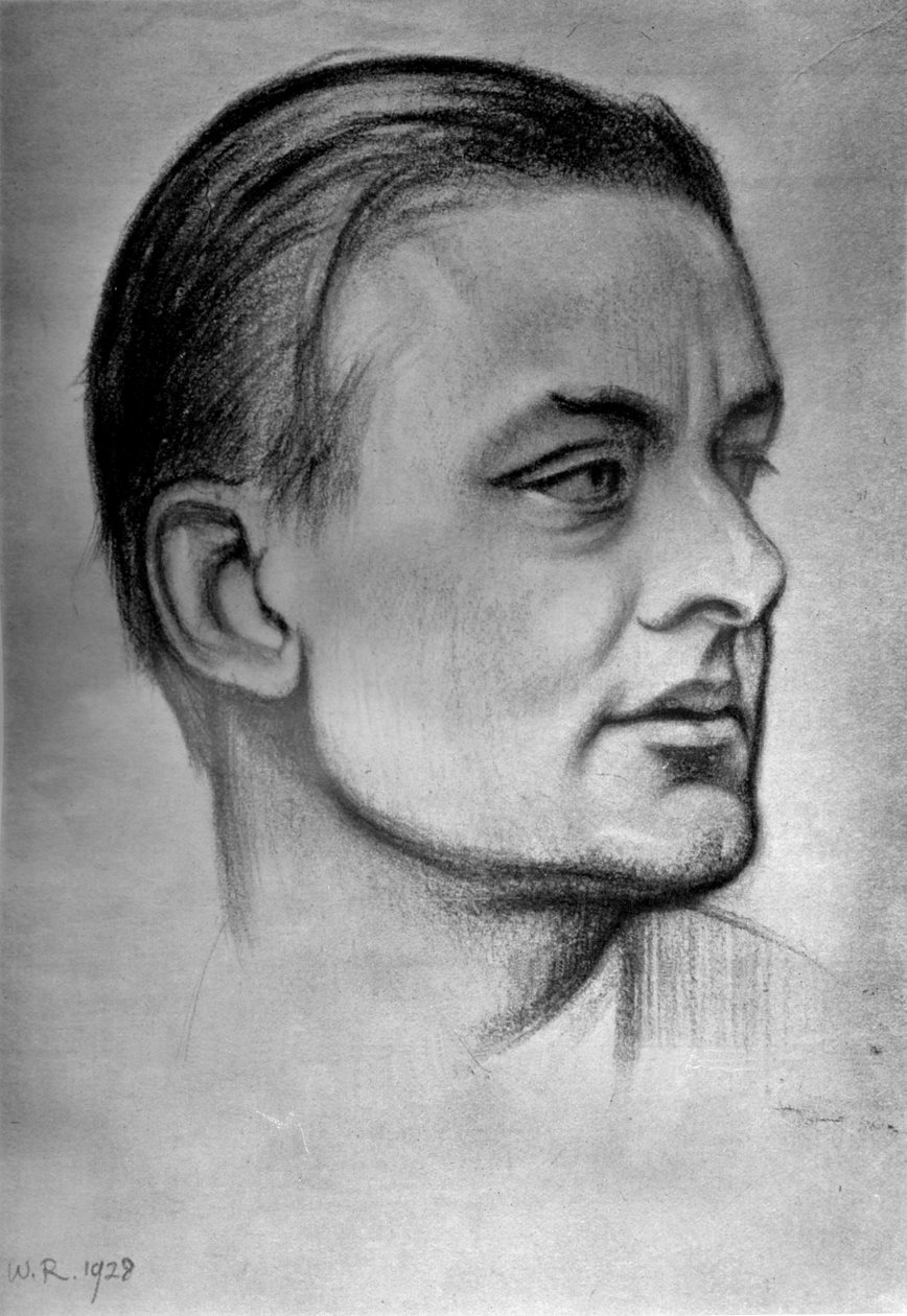 TS Eliot ، كاتب مسرحي وناقد أمريكي بريطاني المولد ، 1933 بواسطة وليام روثنشتاين
