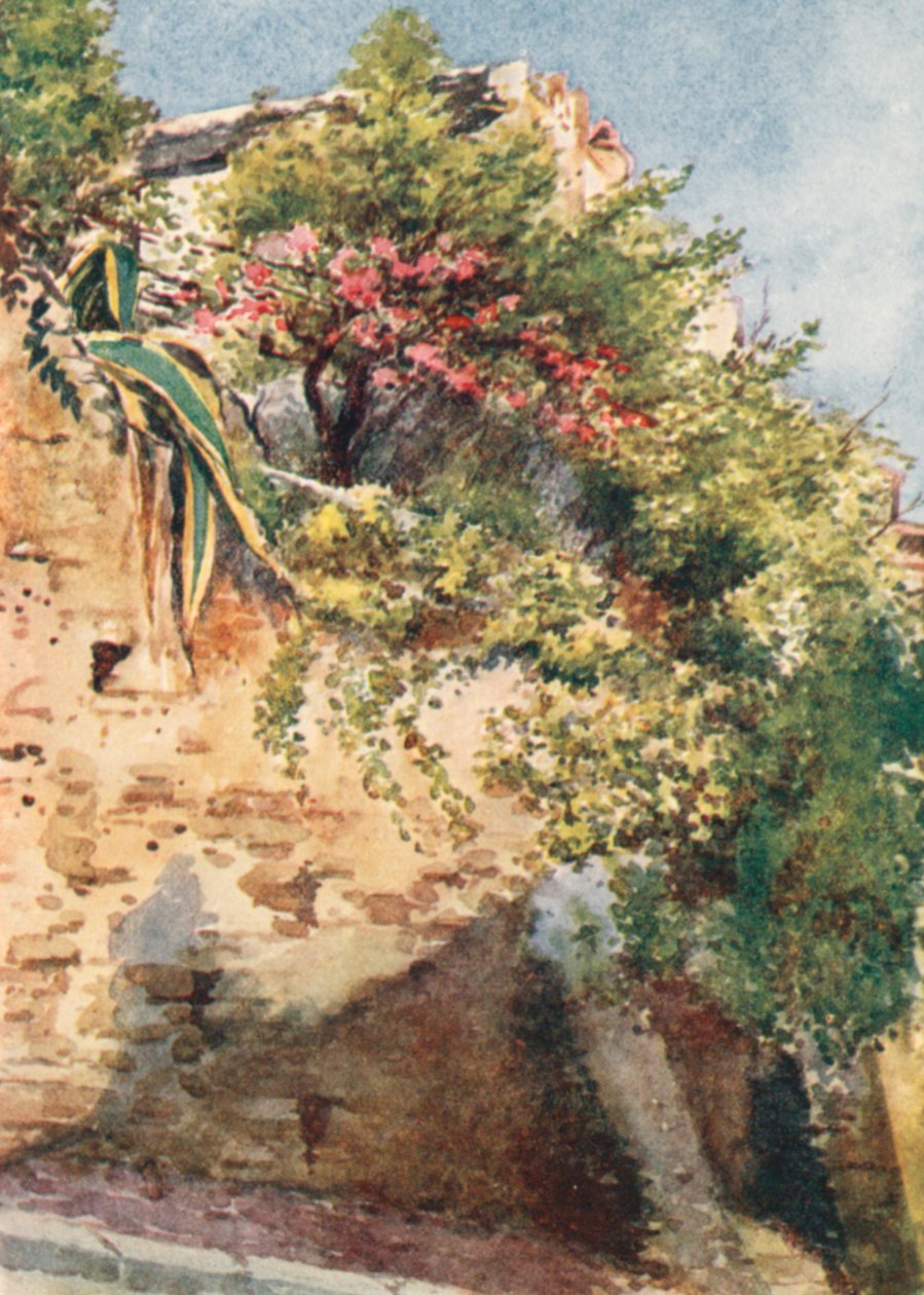 زاوية الشارع، كاجنيس (طباعة حجرية ملونة) بواسطة 