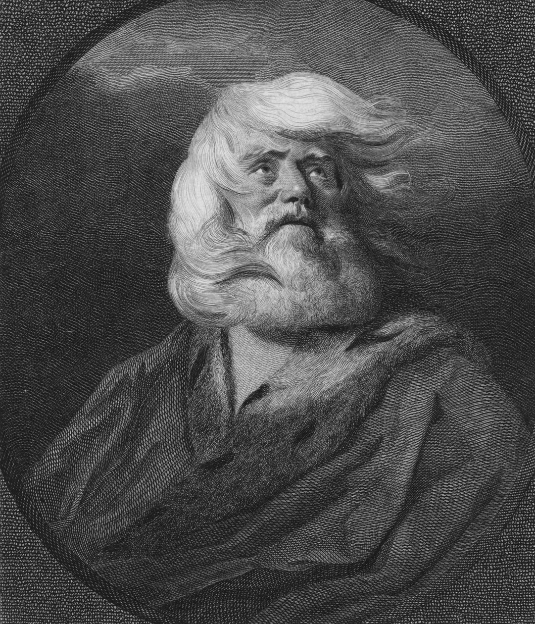 الملك لير ، c1800 بواسطة ويليام شارب