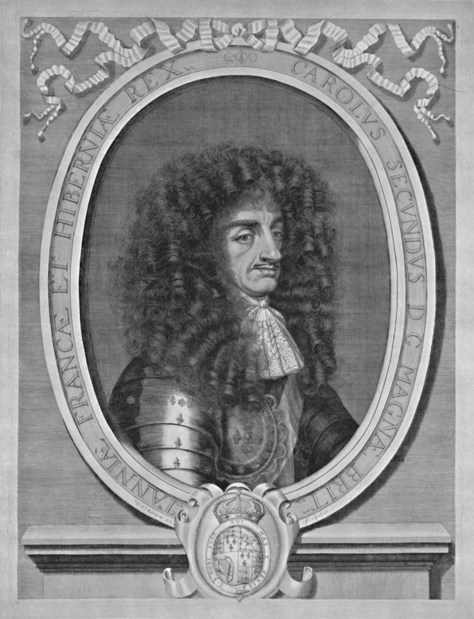 صورة لتشارلز الثاني ، c1660-1685 ، 1928 بواسطة وليام شيروين