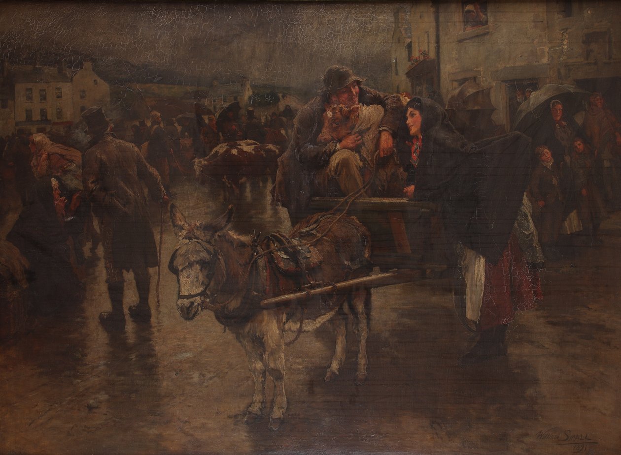 الحب يضحك في المطر ، 1891 بواسطة وليام سمول