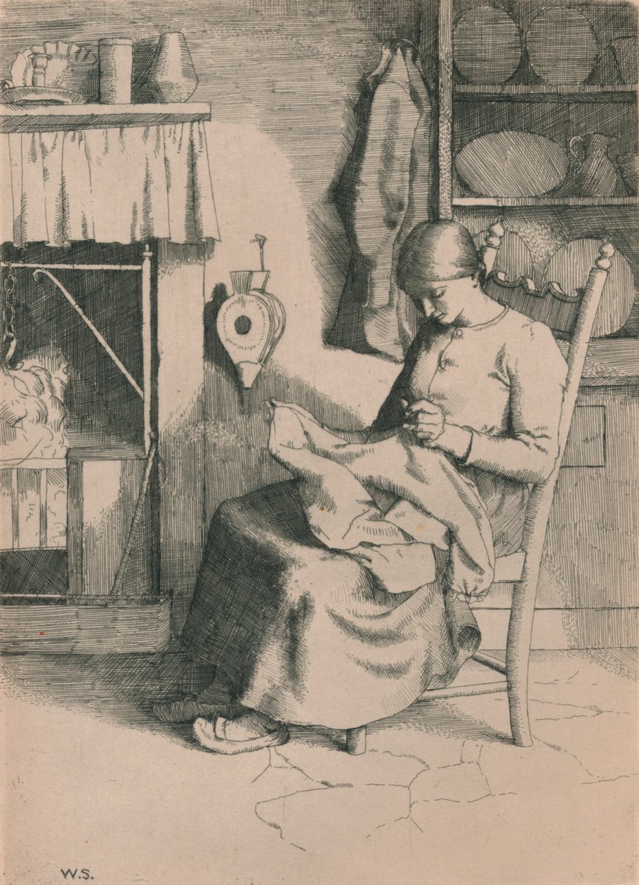 الرحمة في عملها ، c1916 بواسطة وليام ستراند