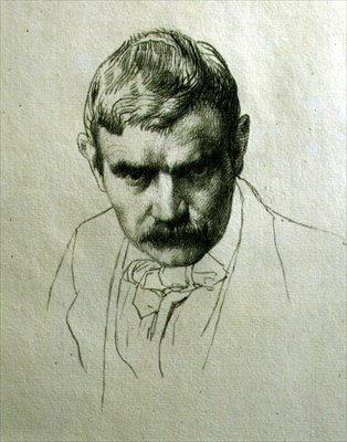 بورتريه ذاتي ، c1895 (litho) بواسطة وليام ستراند