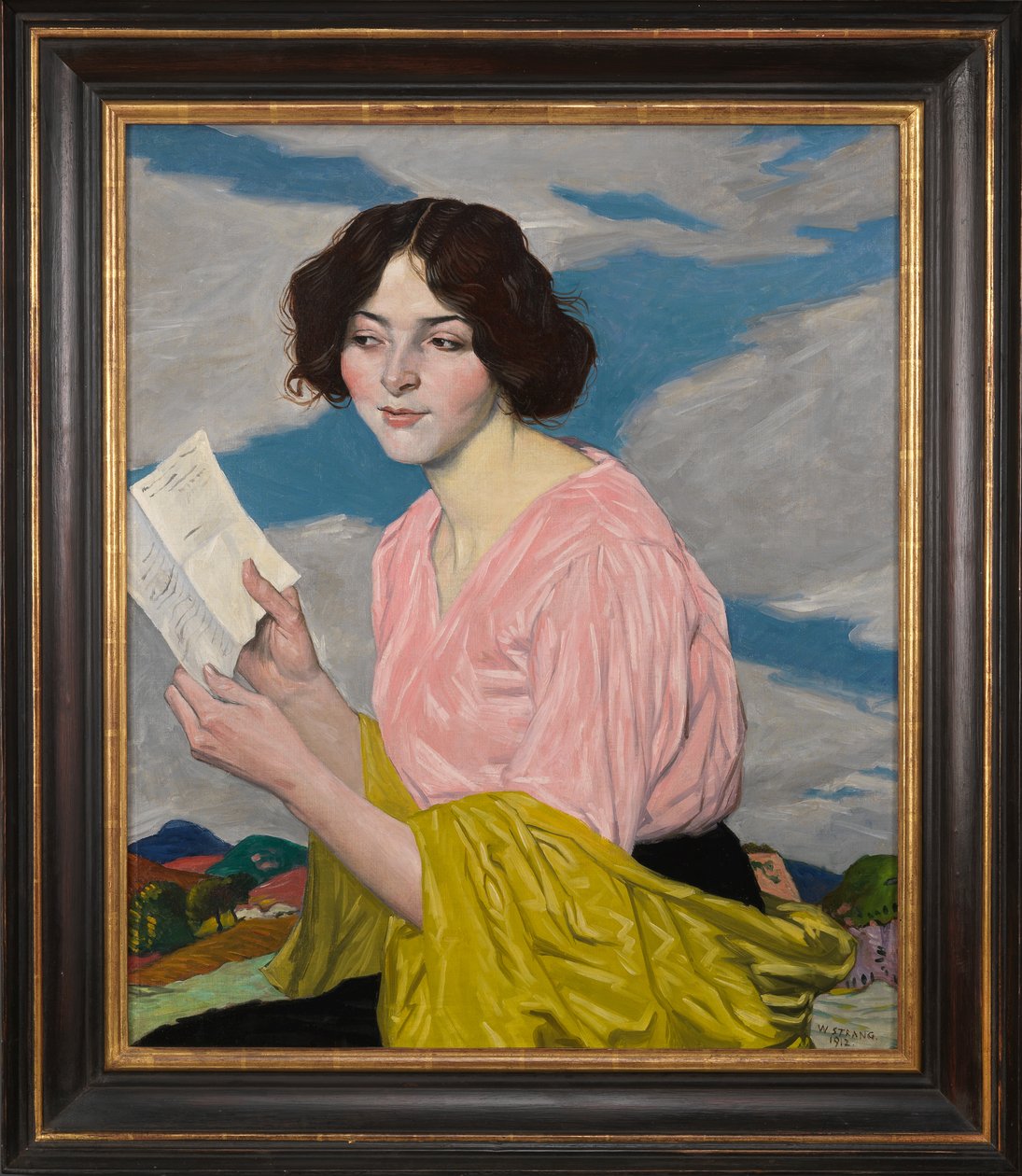 رسالة الحب (صورة درة لابت) ج .1918 بواسطة وليام ستراند