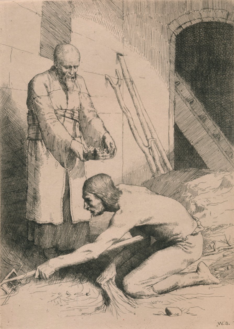 الرجل مع Muckrake ، c1916 بواسطة وليام ستراند