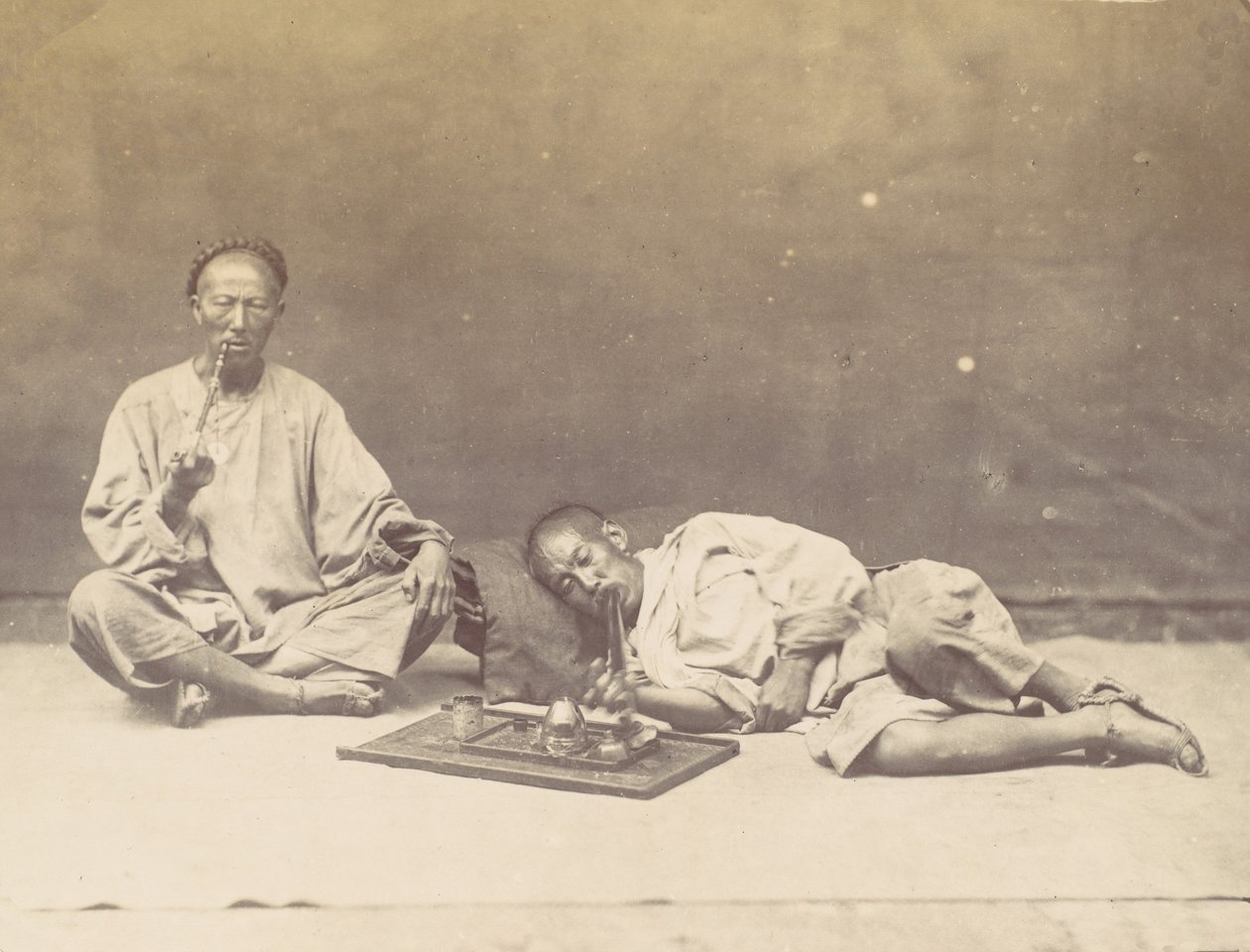 مدخن الأفيون ، 1867. بواسطة وليام توماس سوندرز
