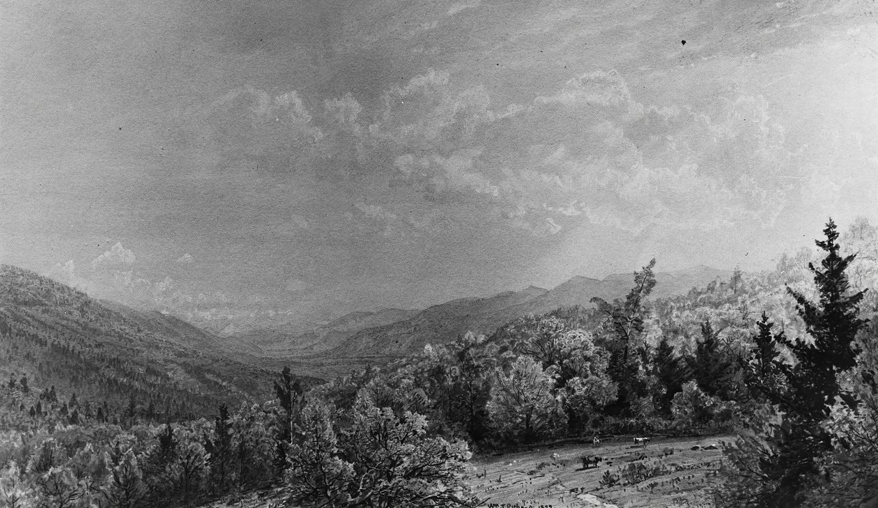 من فلوم هاوس ، فرانكونيا ، نيو هامبشاير ، 1872. بواسطة وليام تروست ريتشاردز