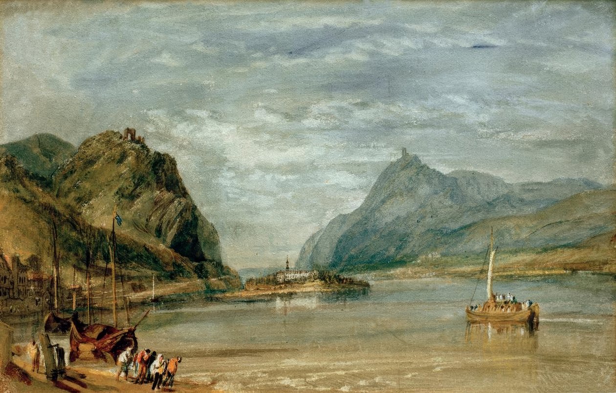 Rolandseck ، نوننويرث و Drachenfels بواسطة جوزيف مالورد وليام تورنر