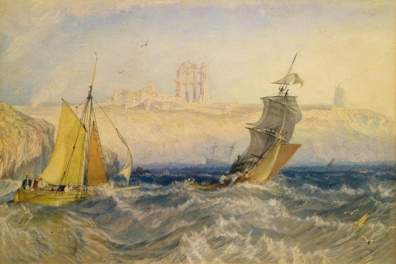 Tynemouth Priory بواسطة جوزيف مالورد وليام تورنر