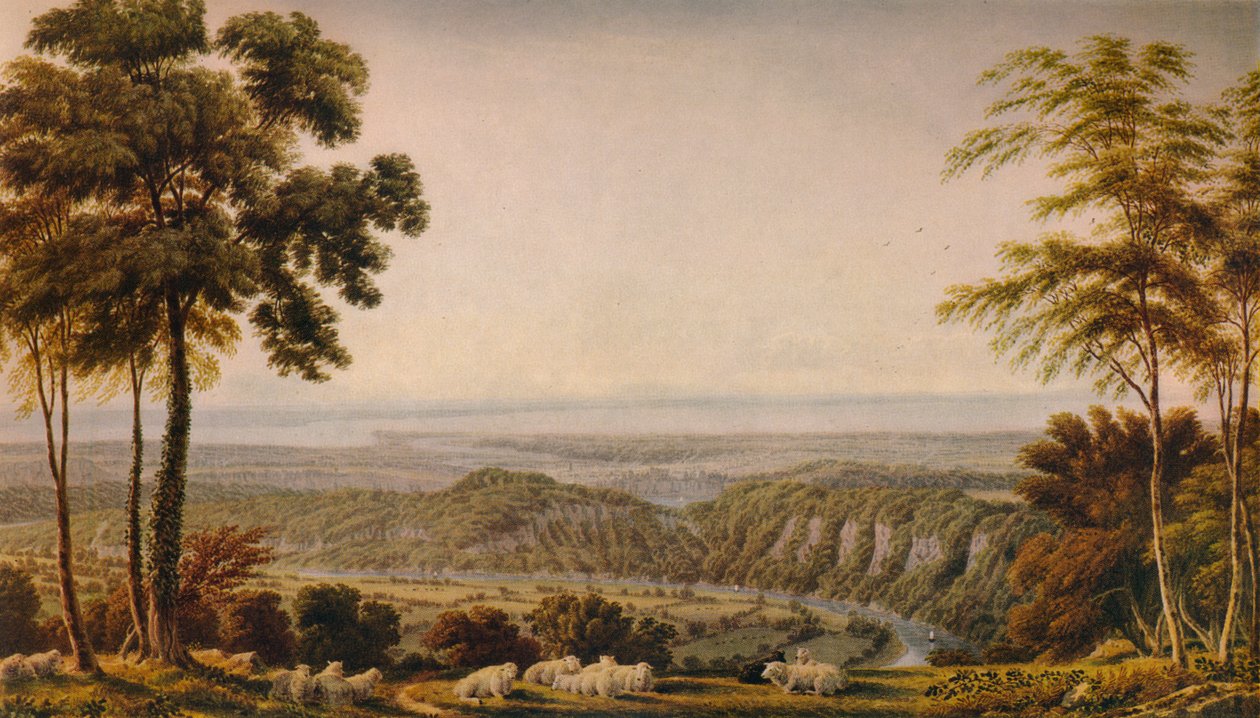 منظر من ويند كليف ، بالقرب من تشيبستو - الصباح ، c1820 ، 1938 بواسطة جوزيف مالورد وليام تورنر