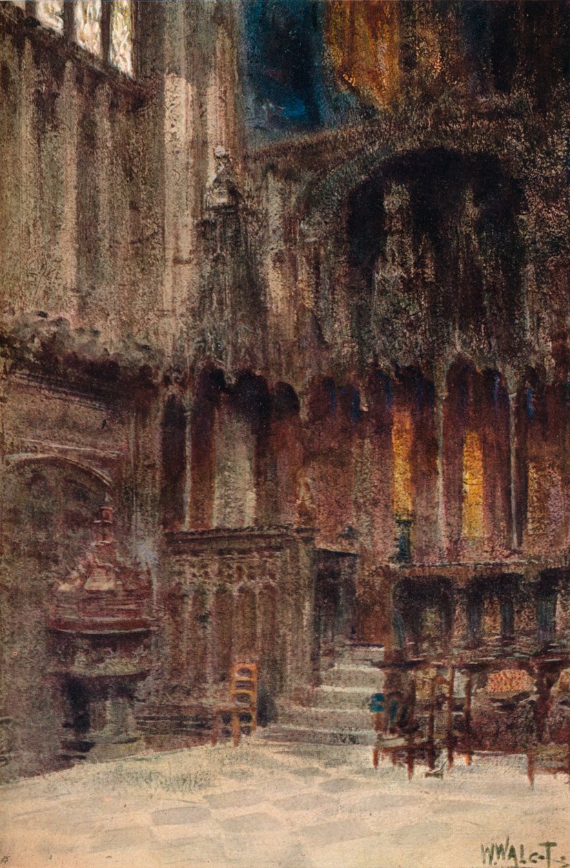 كنيسة هنري السابع ، دير وستمنستر ، c1907. بواسطة وليام والكوت