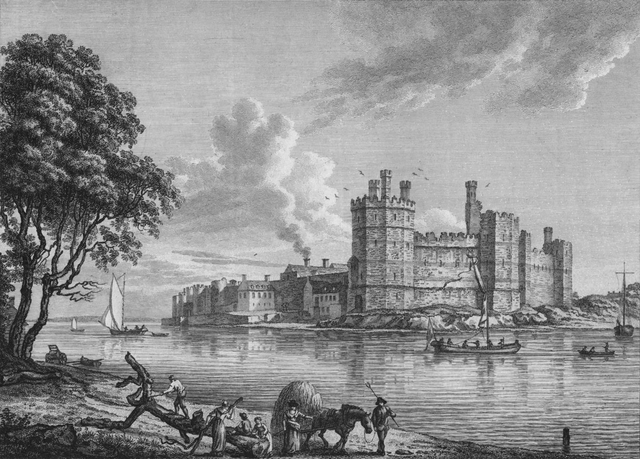 قلعة كارنارفون ، 1778 بواسطة وليام واتس