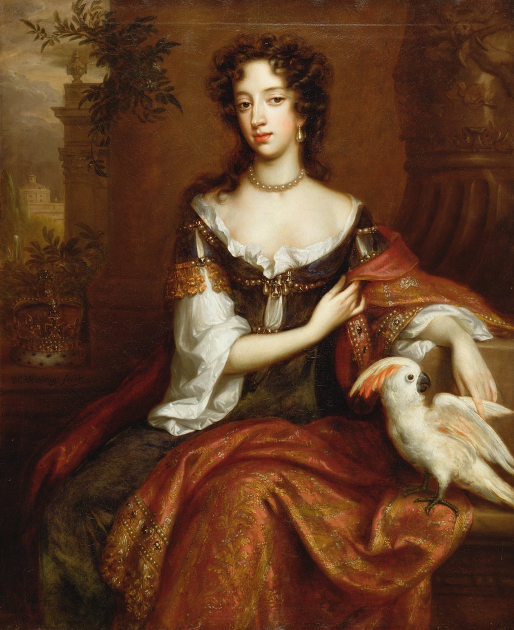 ماري مودينا (1658-1718) ، ج .1685 بواسطة وليام ويسينج أو ويسيميج