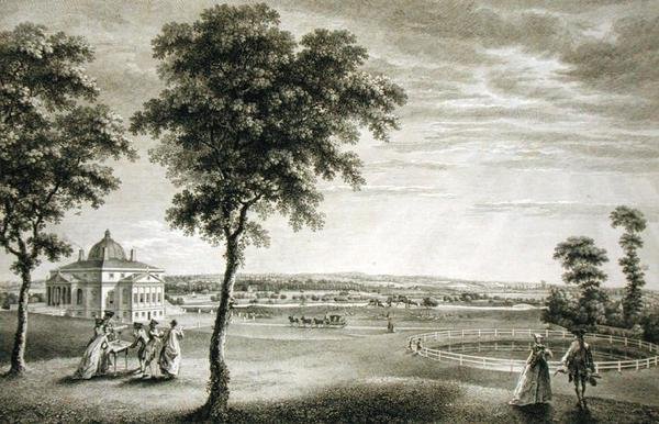 Foots-Cray Place في كينت مقر Bourchier Cleeve Esq. (1715-60) (نقش) بواسطة وليام ووليت