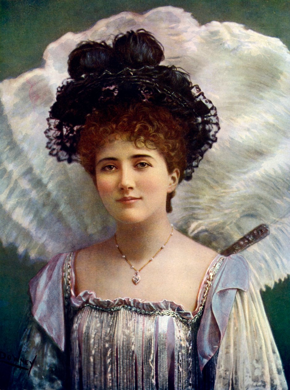 إثيل ماثيوز ، ممثلة ، 1899-1900. بواسطة وليام ودانيال داوني