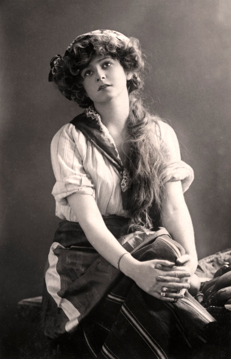 غابرييل راي 1883-1973 ، الممثلة الإنجليزية ، أوائل القرن العشرين. بواسطة وليام ودانيال داوني