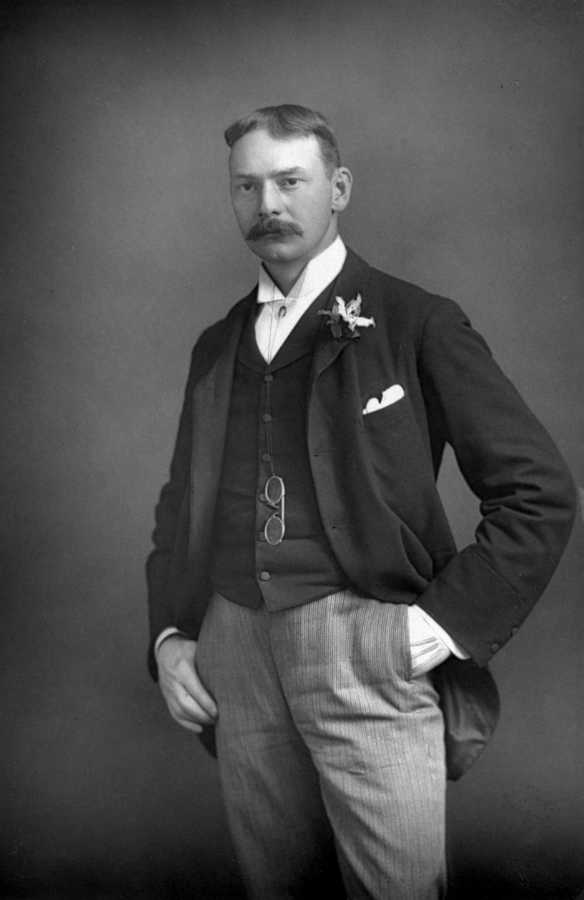 جيروم ك.جيروم 1859-1927 ، كاتب إنجليزي ، 1893. بواسطة وليام ودانيال داوني