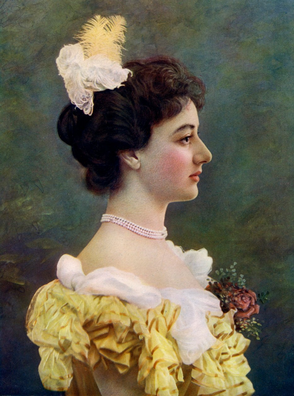 مود هوفمان ، ممثلة ، 1899-1900. بواسطة وليام ودانيال داوني