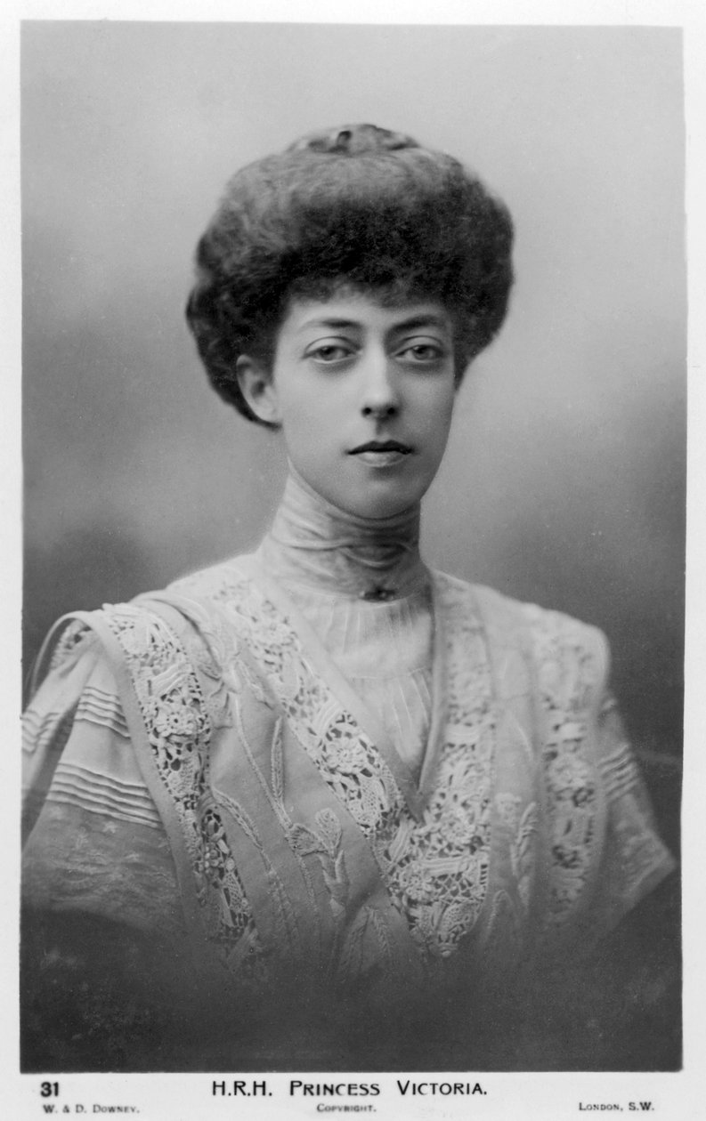 الأميرة فيكتوريا من المملكة المتحدة ، c1900s-c1910s. بواسطة وليام ودانيال داوني