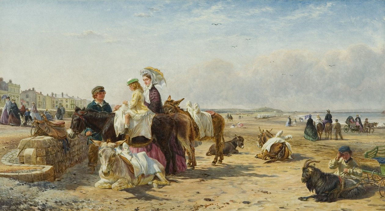 ويستون ساندز عام 1864 (زيت على قماش) بواسطة وليام وهافيل ادموند هوبكنز