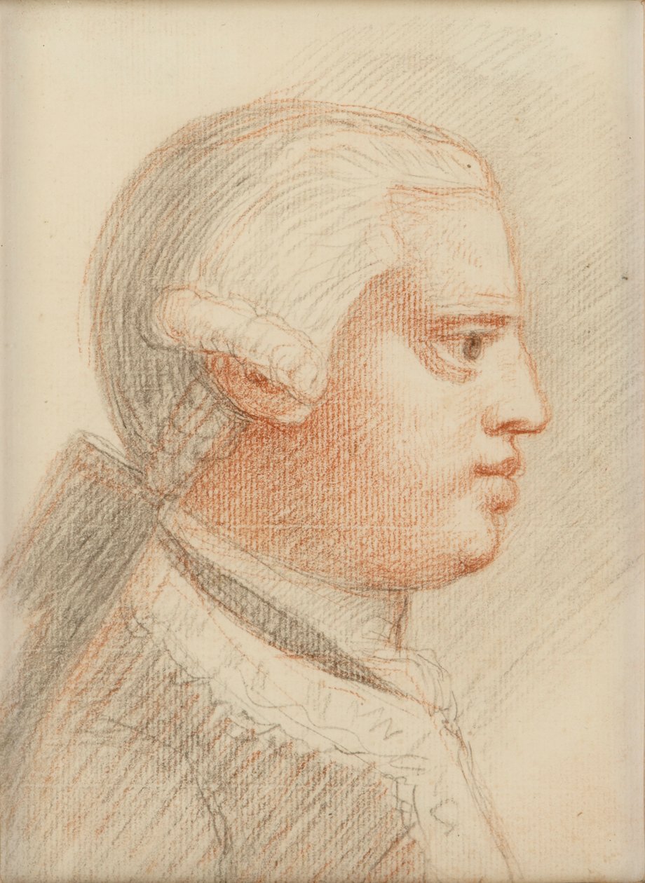 إدوارد أوغسطس ، دوق يورك ، 1761-7 (طباشير على ورق) بواسطة وليام باث هواري