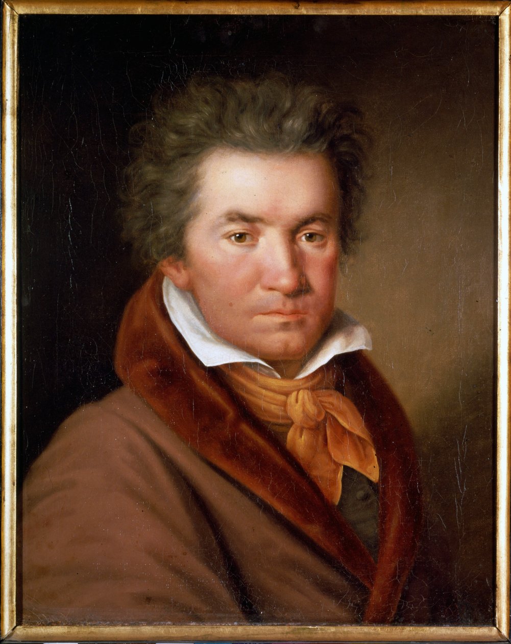 صورة لودفيج فان بيتهوفن (1770 - 1827) - بواسطة مالر ، جمعية أصدقاء الموسيقى في فيينا. بواسطة ويليبرورد جوزيف ماهلر أو مايلر