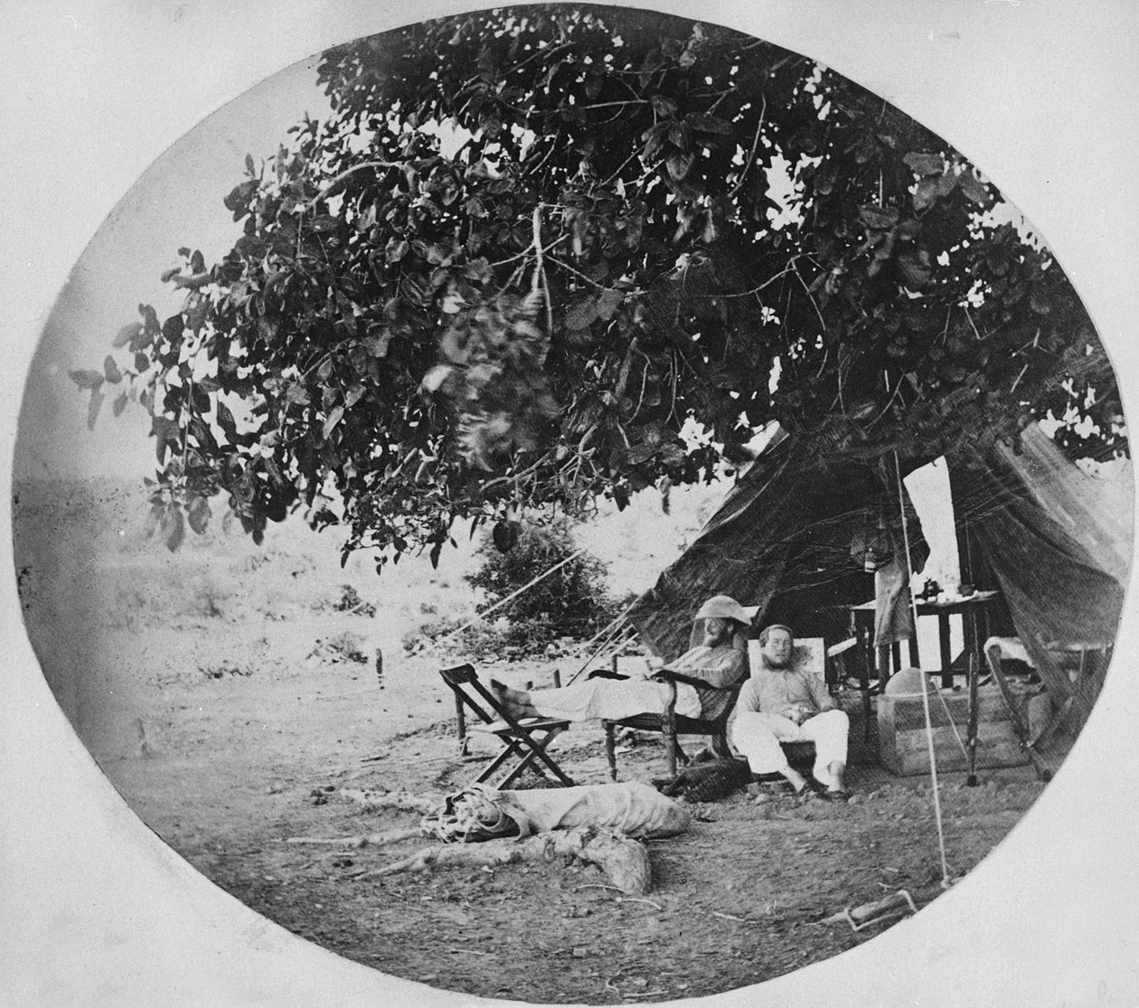 يوم حار في الغابة الهندية ، حوالي 1860 بواسطة ويلوبي والاس هوبر