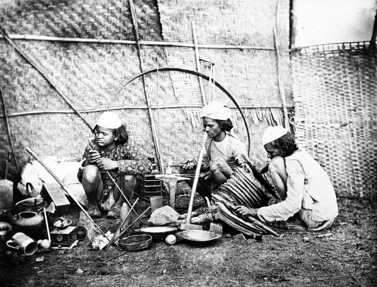الحدادين ، ج 1870 بواسطة ويلوبي والاس هوبر