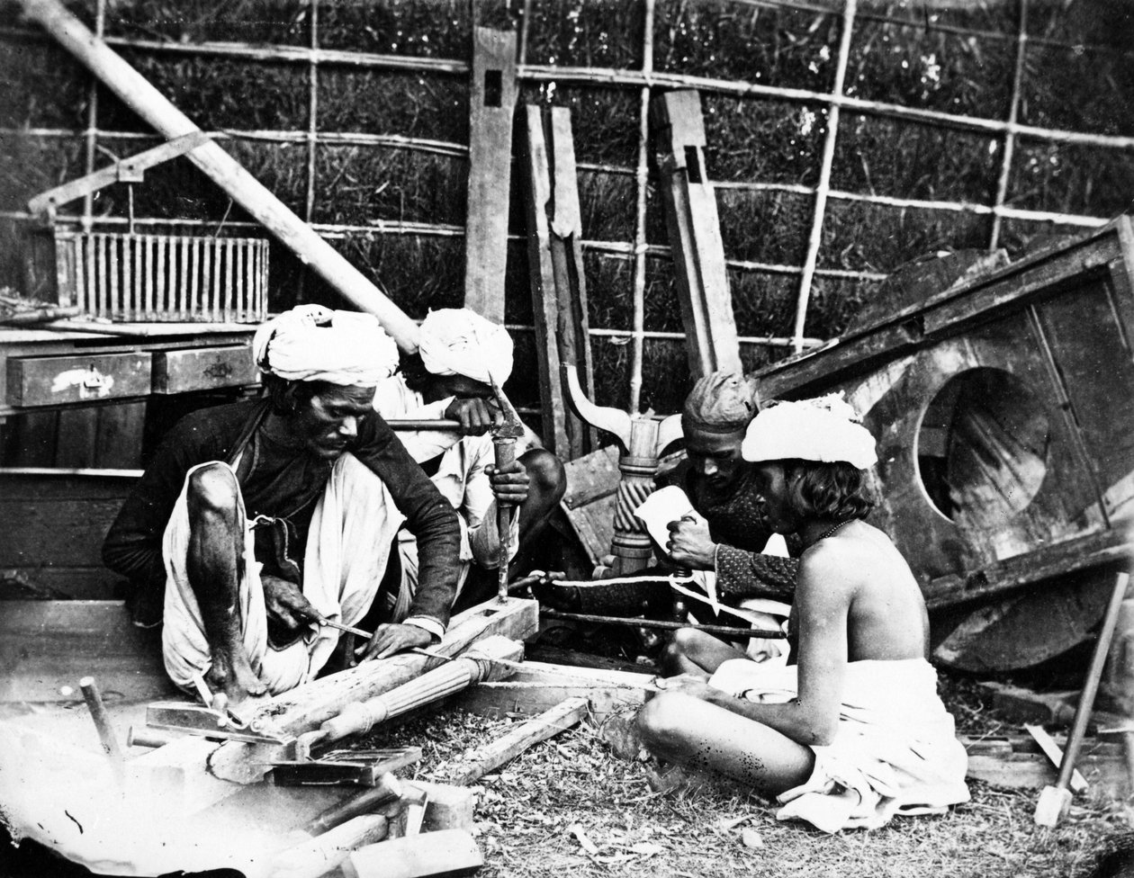 النجارين ، 1870s بواسطة ويلوبي والاس هوبر