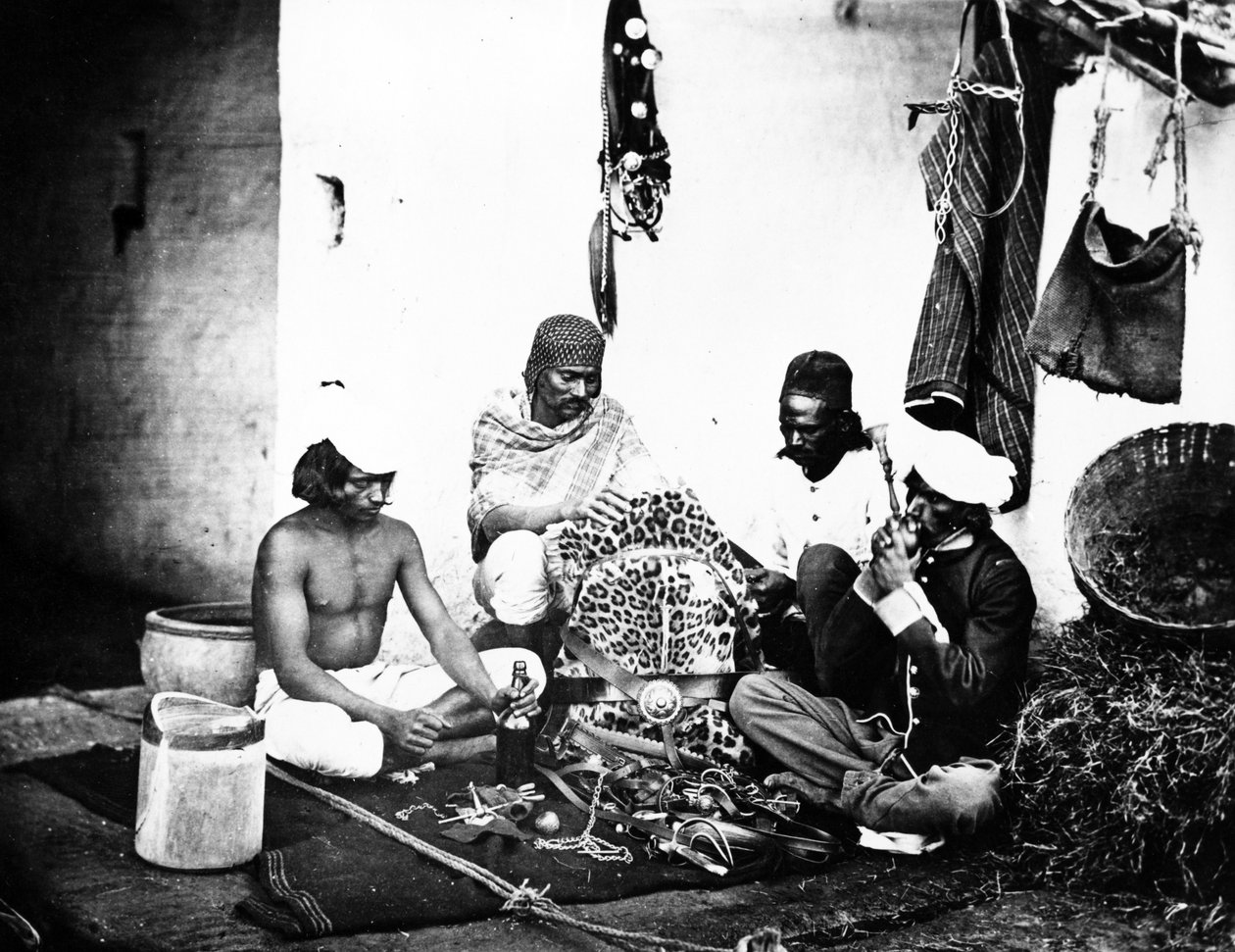 راكبو الخيل ، أو `` Ghorawallahs &39;&39; ، 1860s بواسطة ويلوبي والاس هوبر