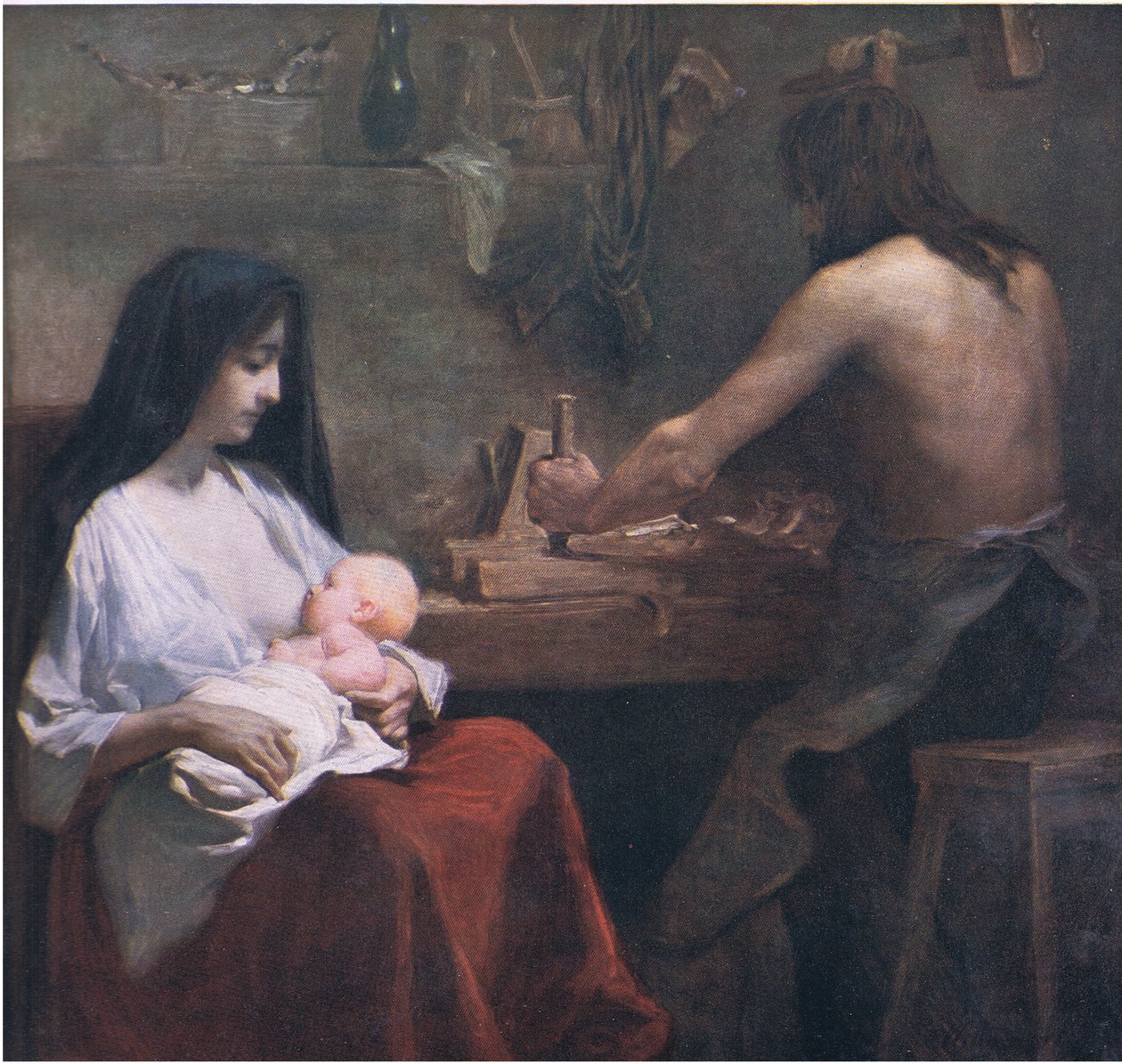 العائلة المقدسة ، Bibbys سنوي ، 1916-17 بواسطة ويلي مارتينز